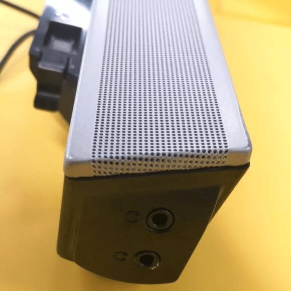 Dell AS501 10W Multimedia Sound Bar Speakers. Audio Jack 3.5mm. OEM. Silver - Picture 5 of 10